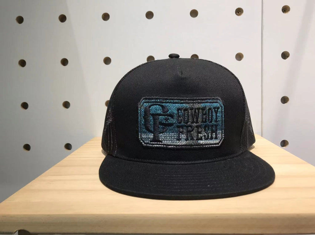 OG Native Patch Black Flat Bill