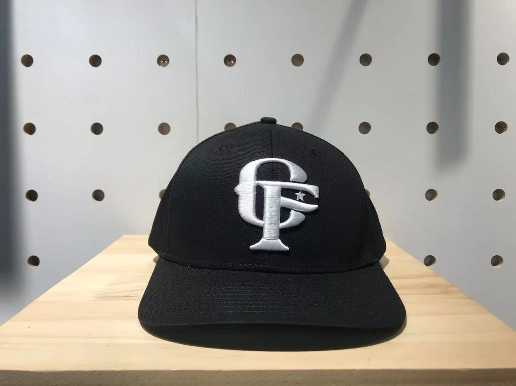 CF Black Curved Bill