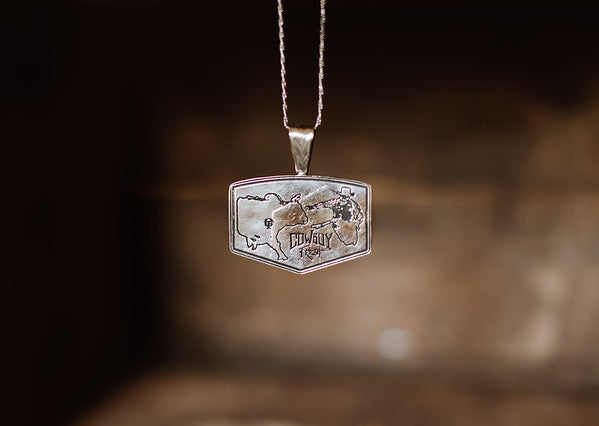 Bullfighter Pendant w/ Chain